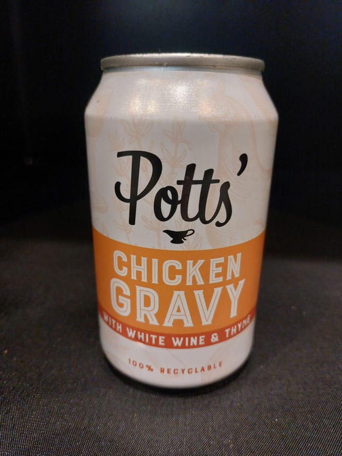 The Surrey Butchers: Potts - Chicken Gravy With White Wine & Thyme In A Can